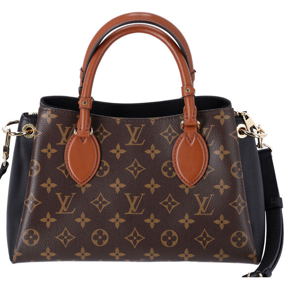 Louis Vuitton Vendome BB Monogram Handbag M46507 Noir Black Brown Satchel - Picture 5 of 10